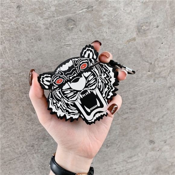 Kenzo Accessories - AirPods Case Cover Kenzo Tiger Design LARGE + New